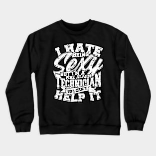 Fire Alarm Technician Crewneck Sweatshirt